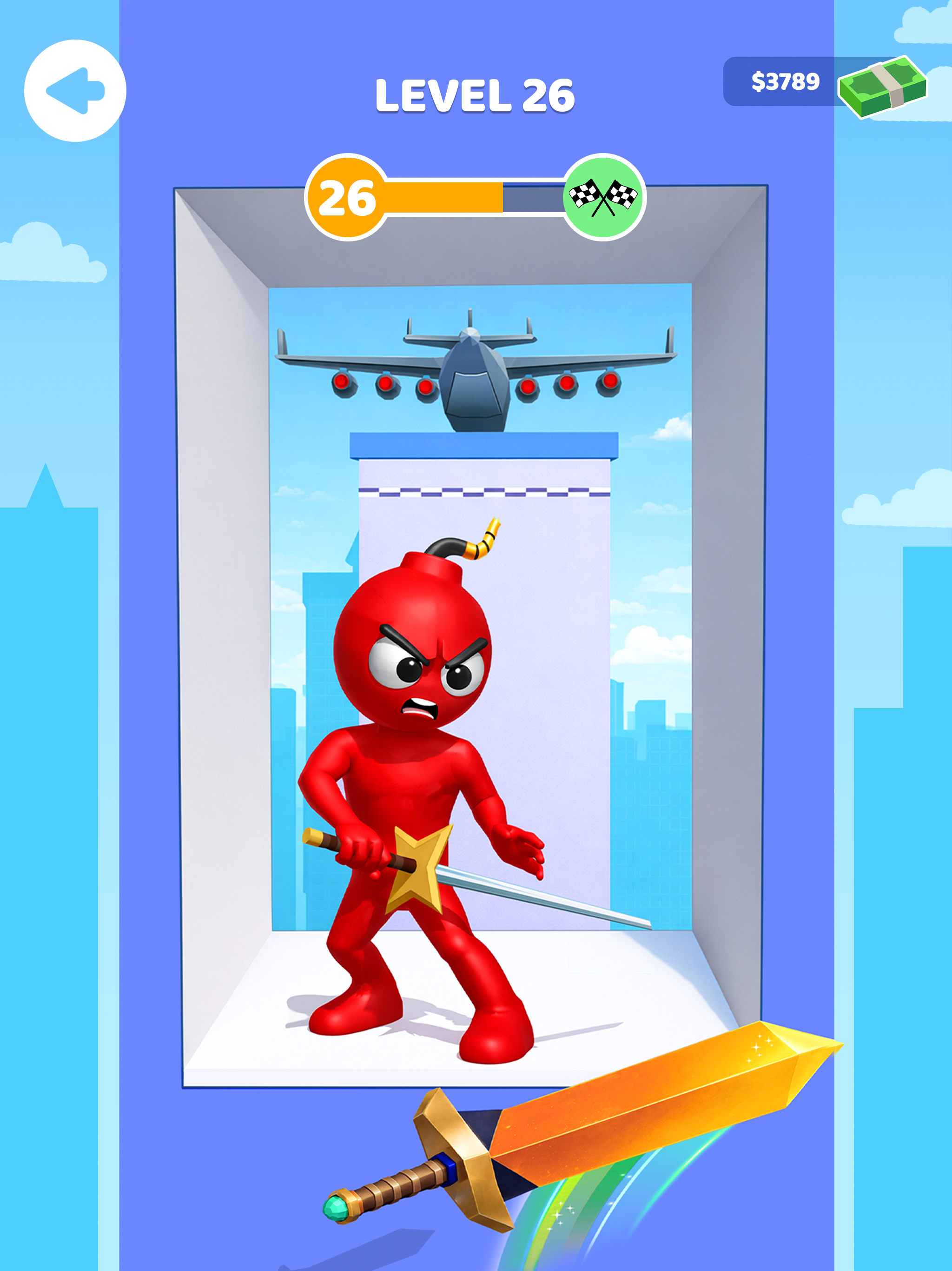 Crazy Sword Runner: Slash Rush screenshot 12