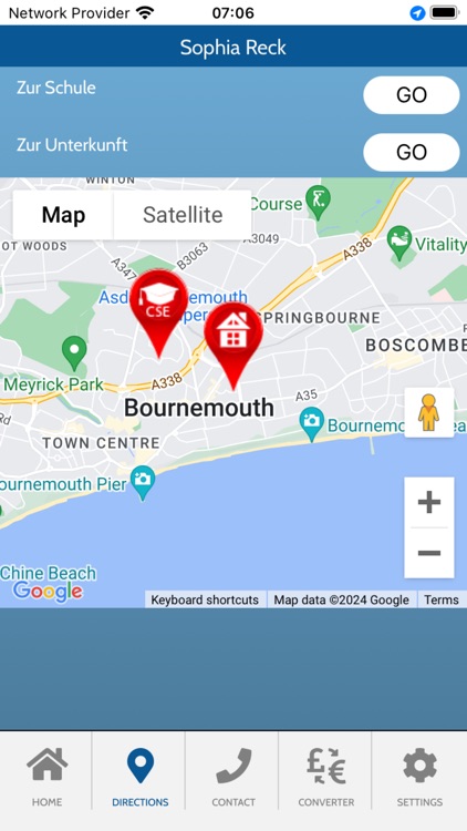 Panke-Sprachreisen Student app