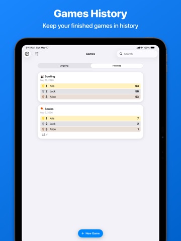 Score Tracker: Skoro iPad screenshot 4
