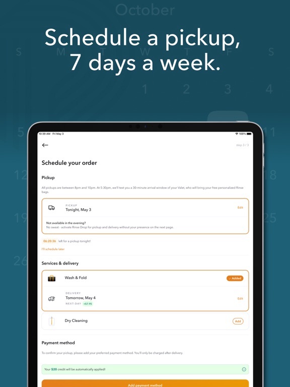 Screenshot #6 pour Rinse | Laundry & Dry Cleaning