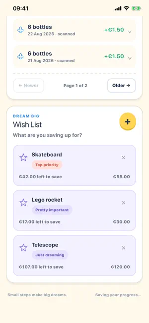Bottle Bank: Savings for Kids screenshot 3