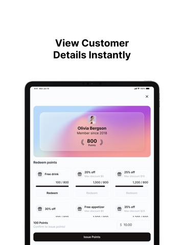 Worthify Rewards Scanner iPad screenshot