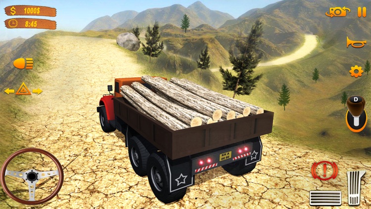 Cargo Delivery Company Truck