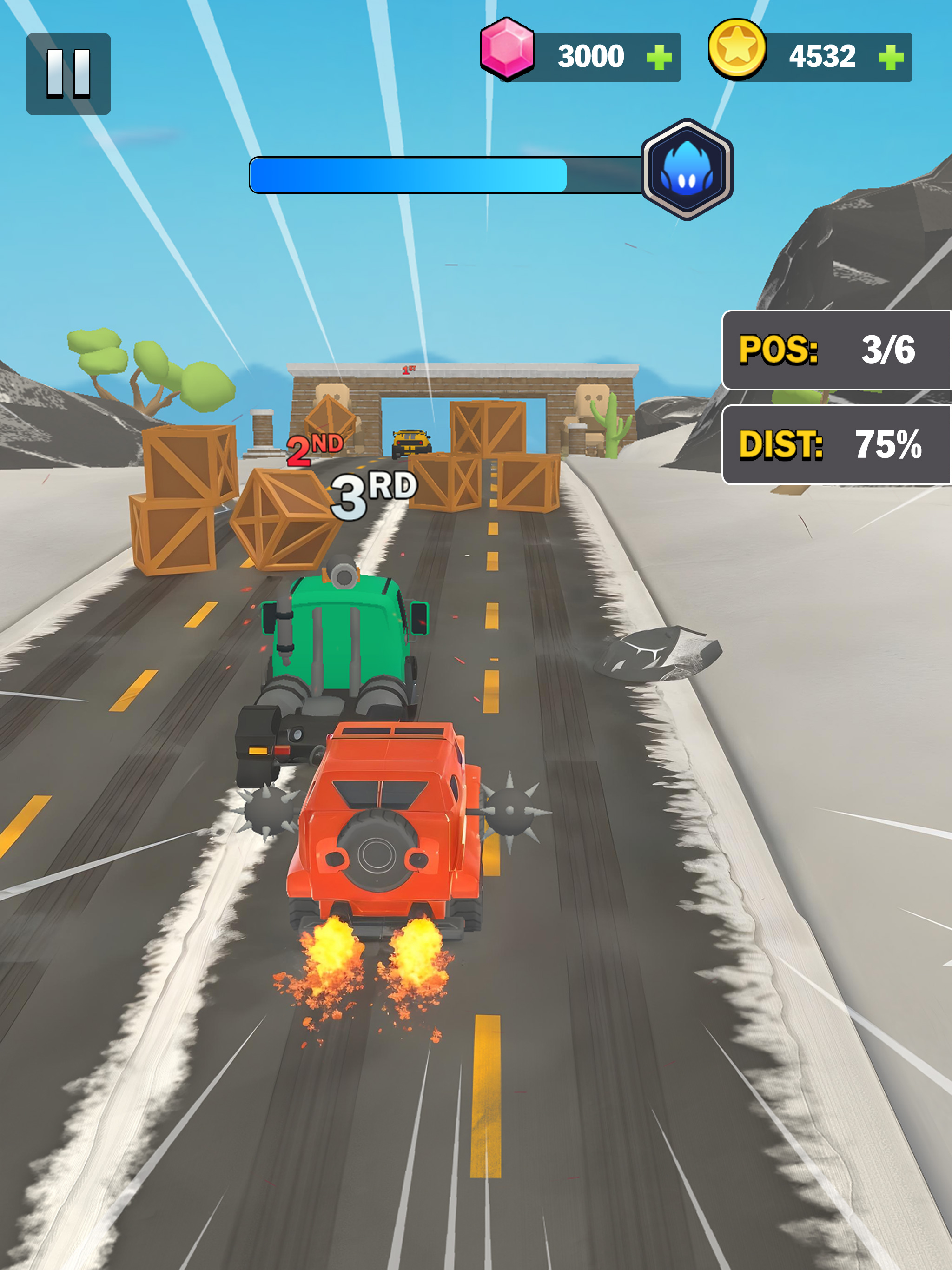 Robot Racing Game