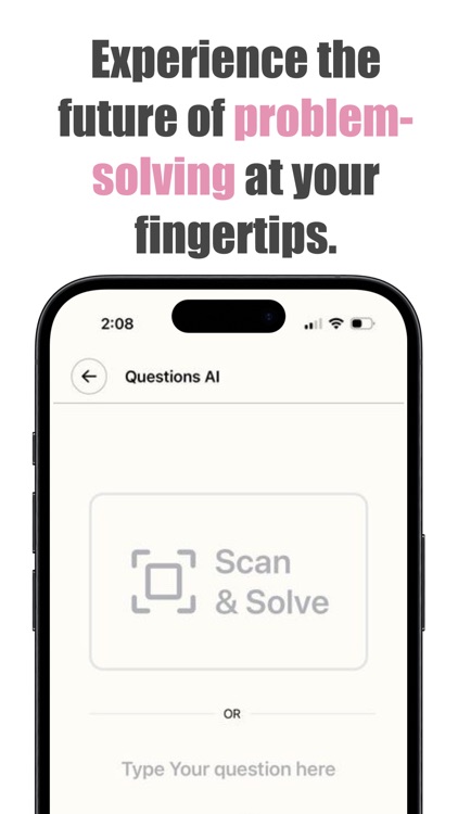The math solver app : AI