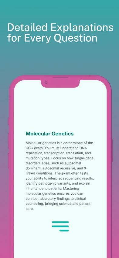 CGC Prep: Genetic Counselor screenshot 3