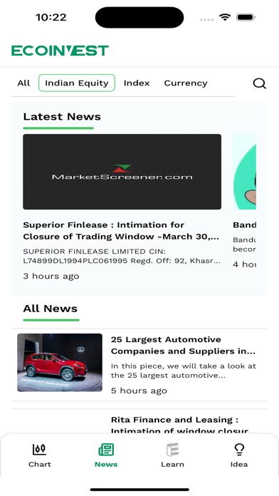 EcoInvest Screenshot