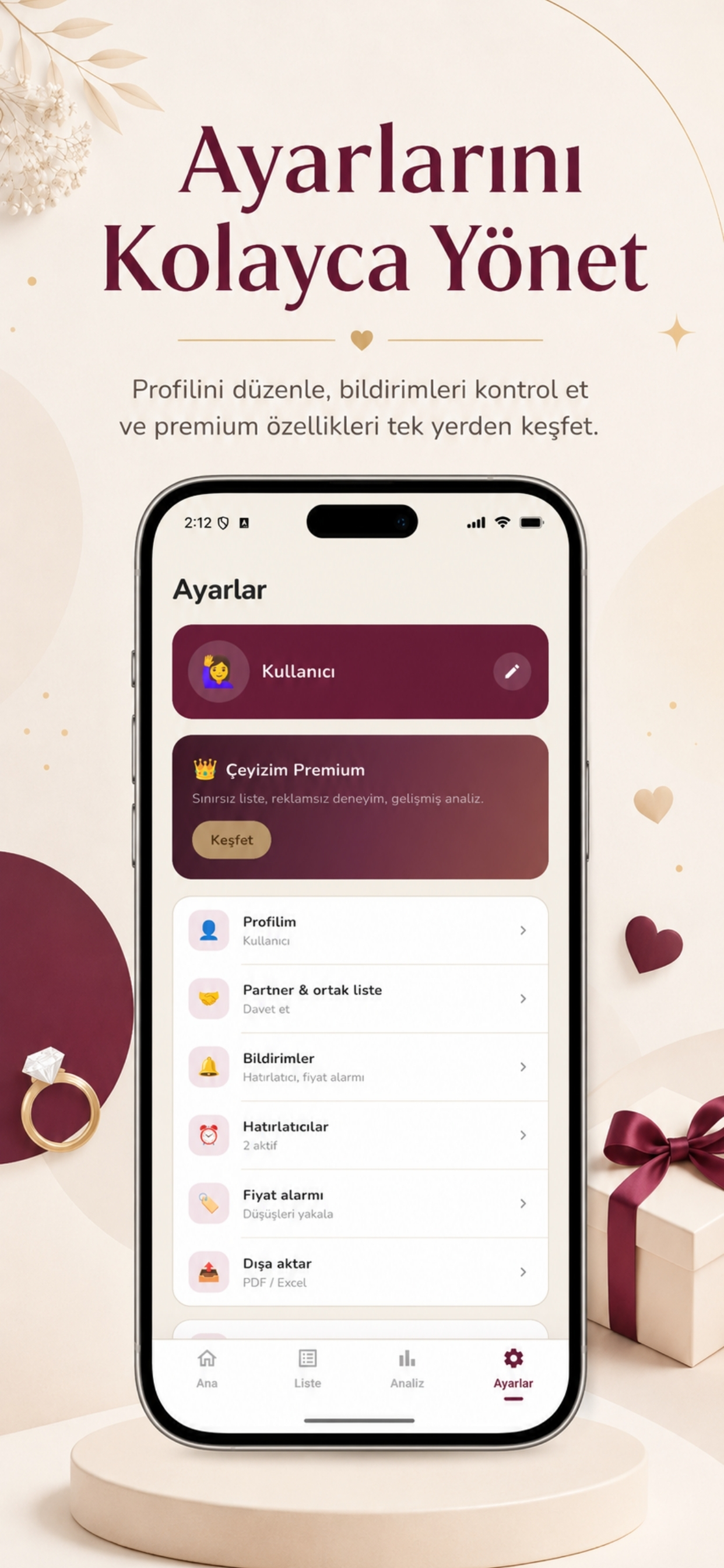 Çeyiz Planlayıcı screenshot 4