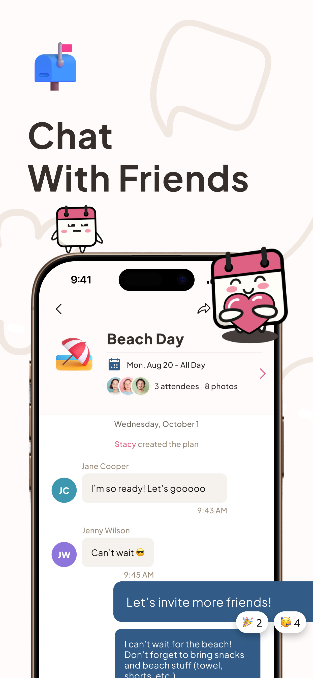 PlanPop: Shared Calendar App