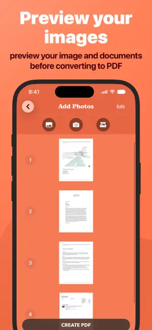 Photos PDF : Scanner Converter screenshot 2