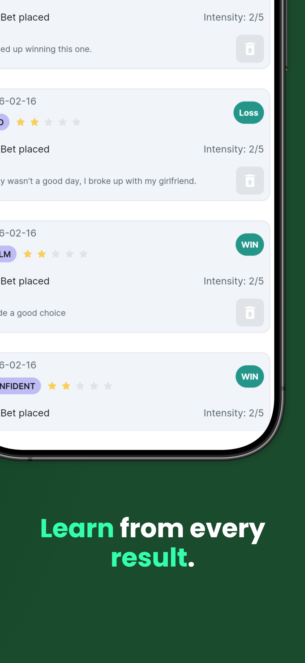 MindBet - Emotion Tracker screenshot 4