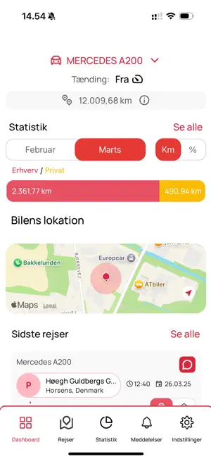 Meta Trak Kørebog screenshot 2