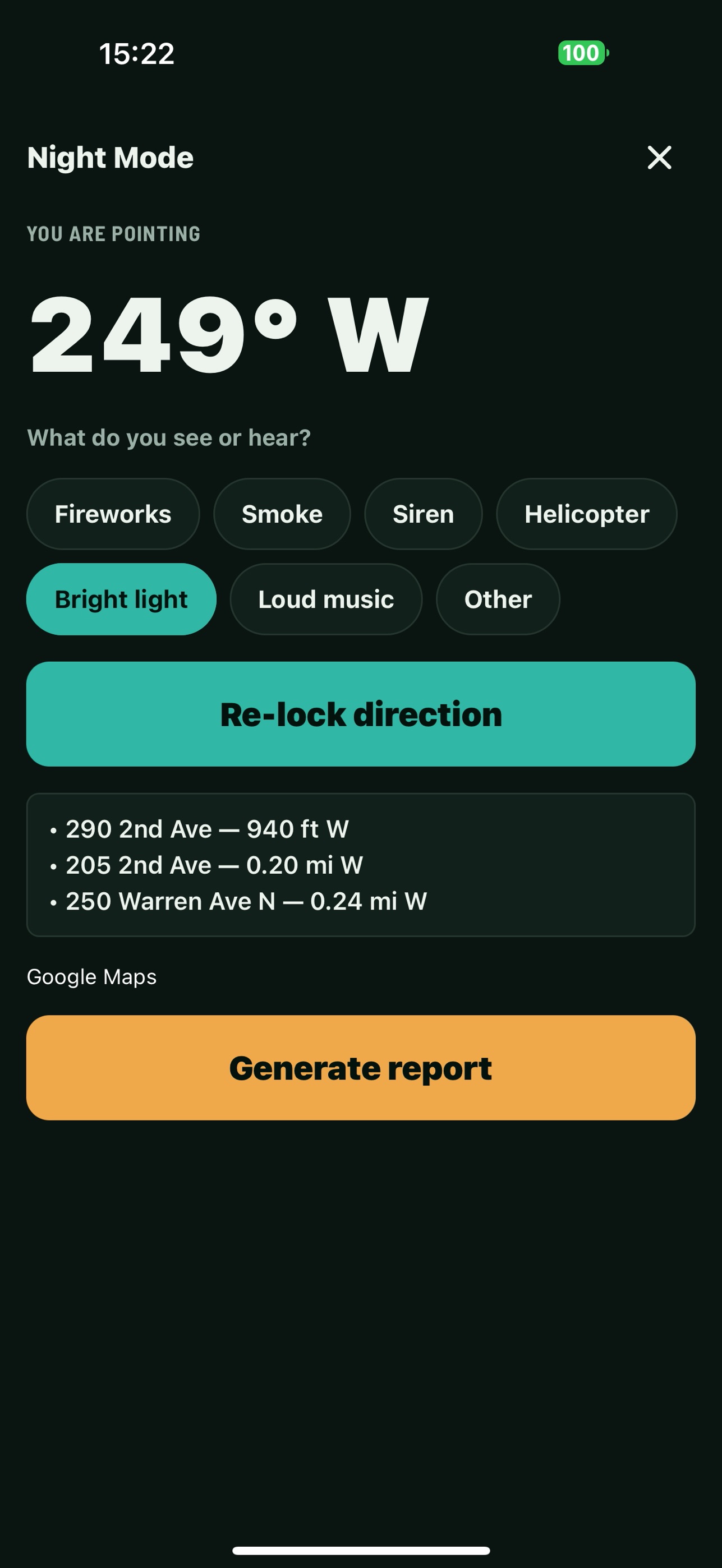 Screenshot 4 of Sightlines: Direction Finder
