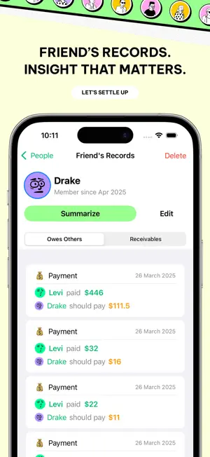 Splitly - Split my bills screenshot 2