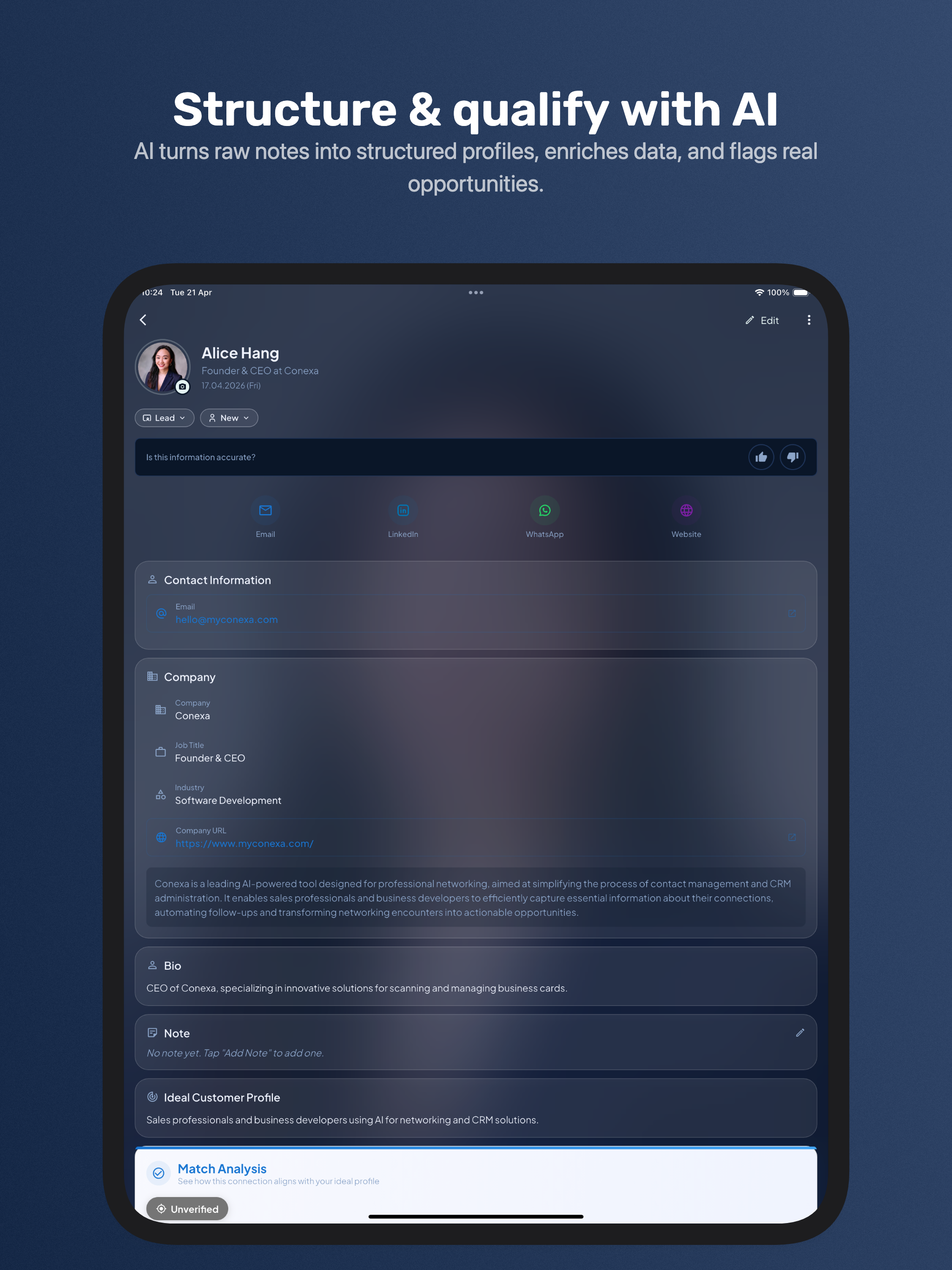 Conexa: Event Lead Capture screenshot 7