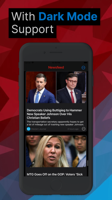 Conservative News iPhone screenshot 9 - News app