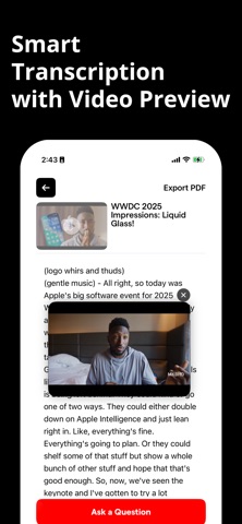 VidSense screenshot