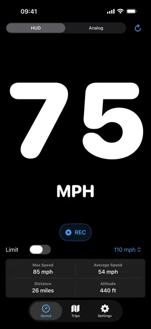 Speedometer GPS Speed Trackers screenshot 1
