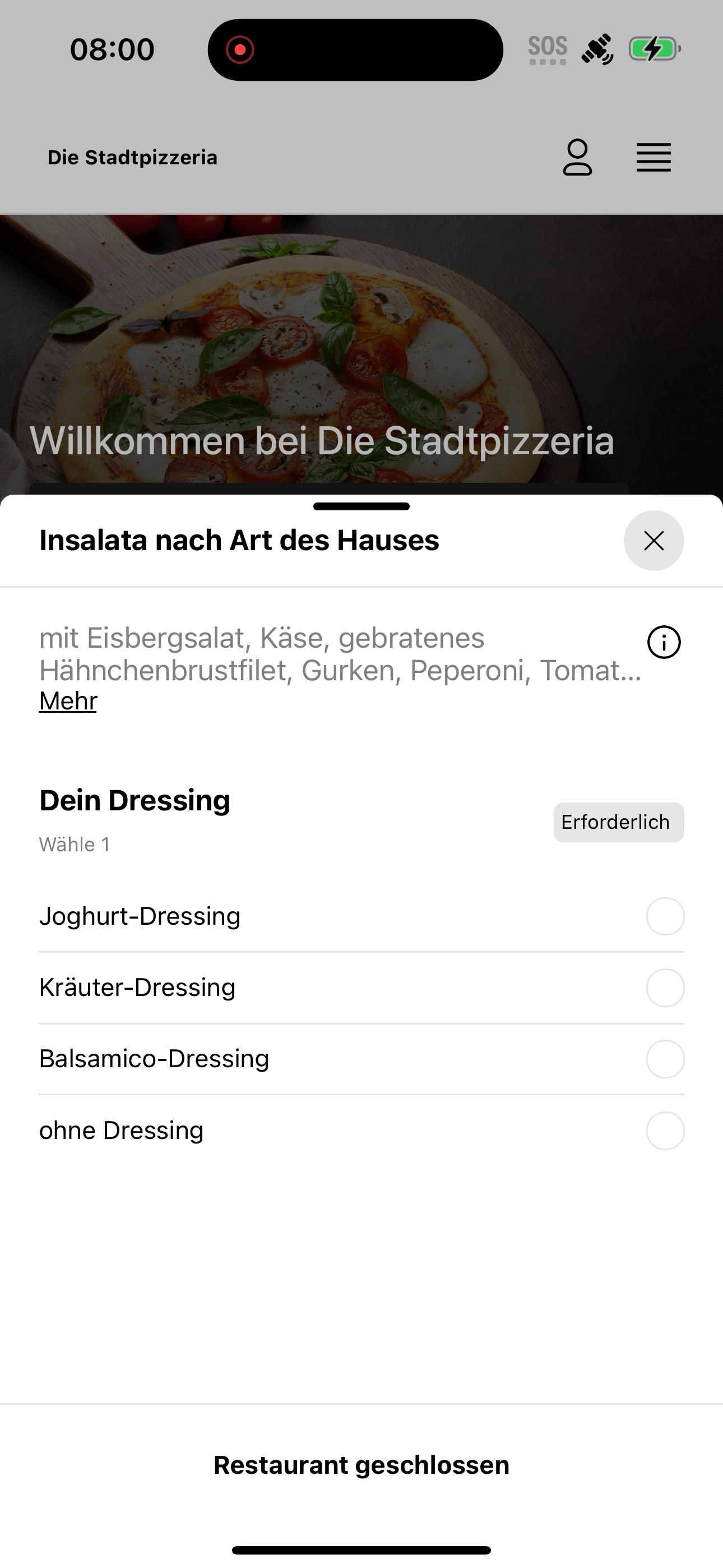 Die Stadtpizzeria screenshot 7