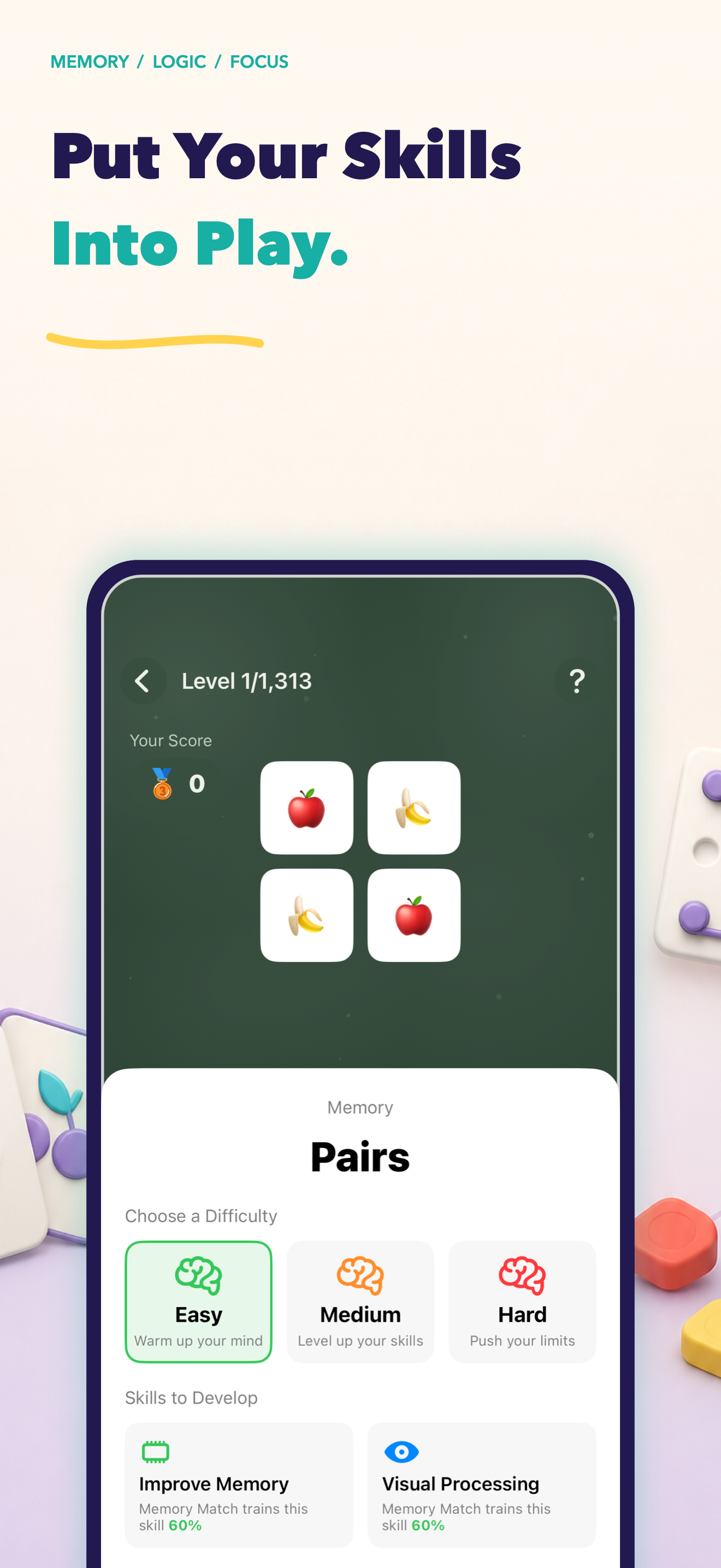 IQ Rise: Brain Training screenshot 2