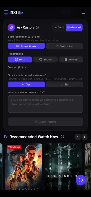 NxtUp: Streaming Hub screenshot 3