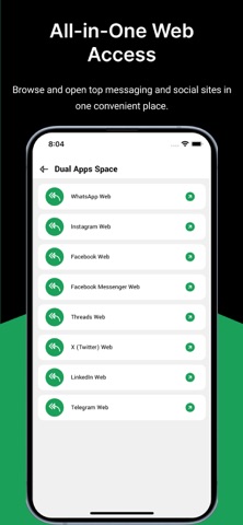 Dual Chat & Messaging Tools screenshot