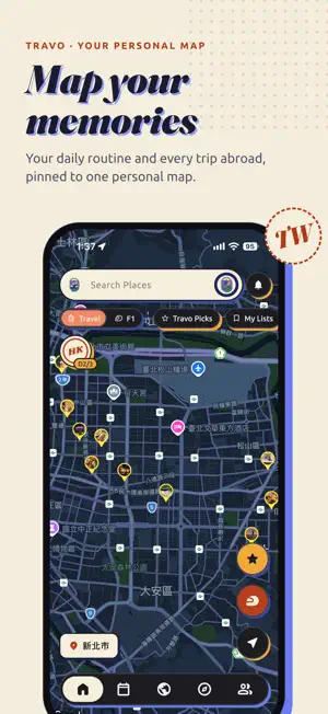 Travo - Trip Planner & Maps screenshot 1