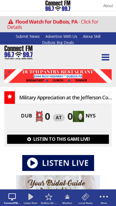 Screenshot #1 pour Connect FM App
