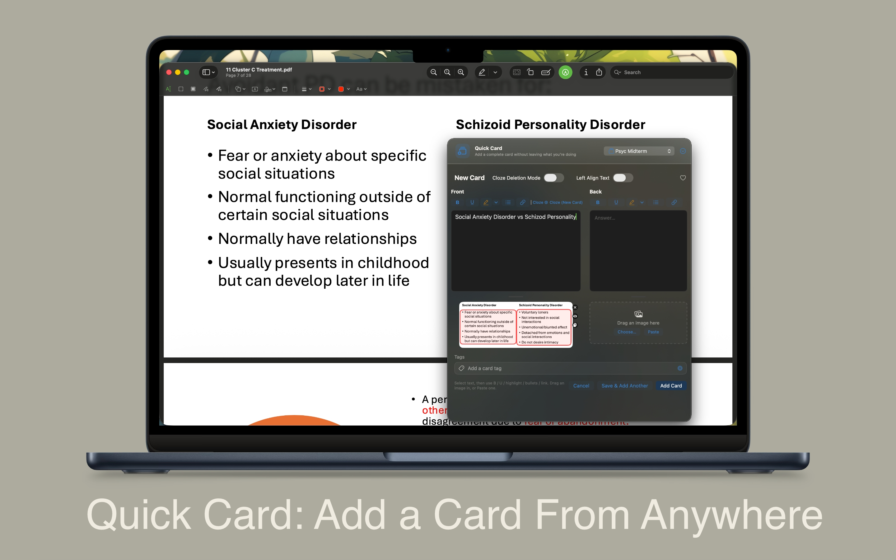 Recall - Flashcards screenshot 19