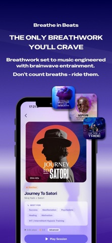 SOMA Breath: Guided Breathwork iPhone screenshot