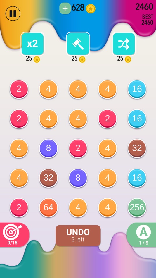 #5. MergeNum: Match Line (iOS) 由: Aziza Rahman