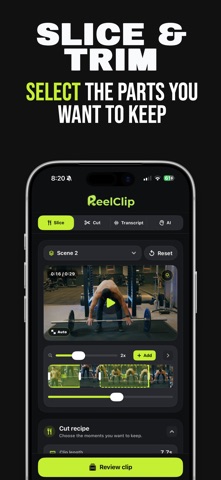 ReelClip: Video Clip Editor screenshot