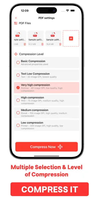 Compress PDF reduce pdf size screenshot 4