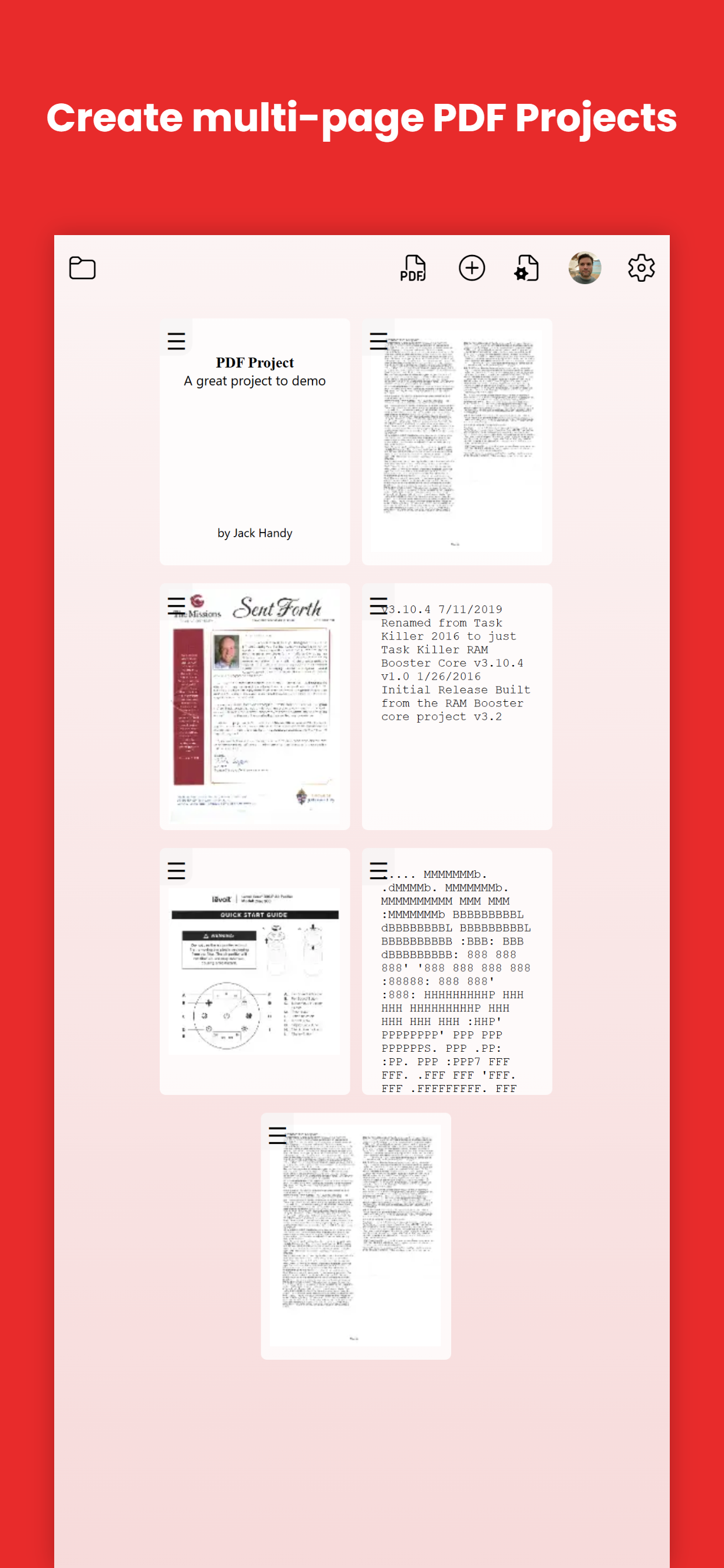 PDF Document Scanner