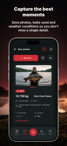 CarpStat iPhone screenshot