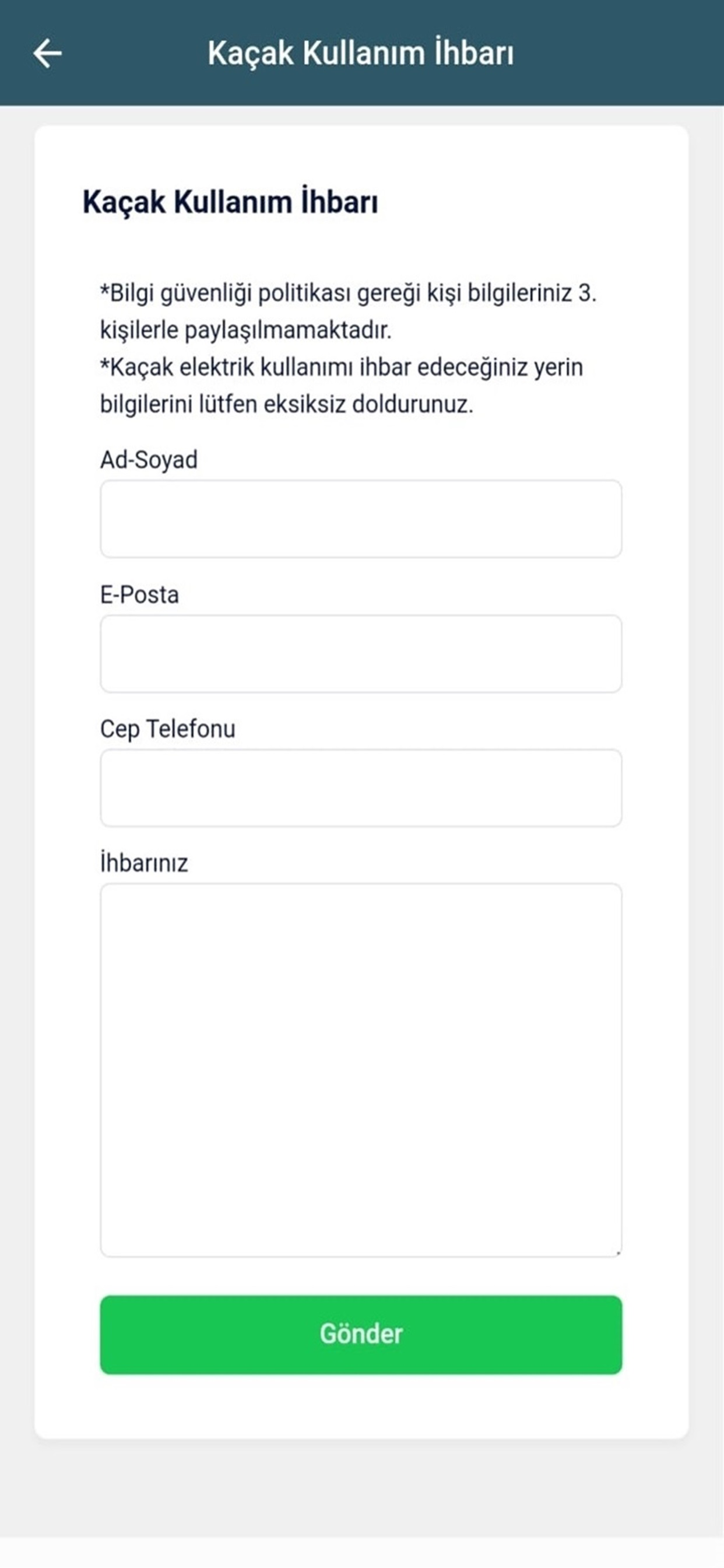 KEPSAŞ Abone Portalı