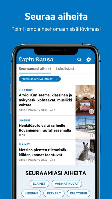 Lapin Kansa – Uutiset Screenshot