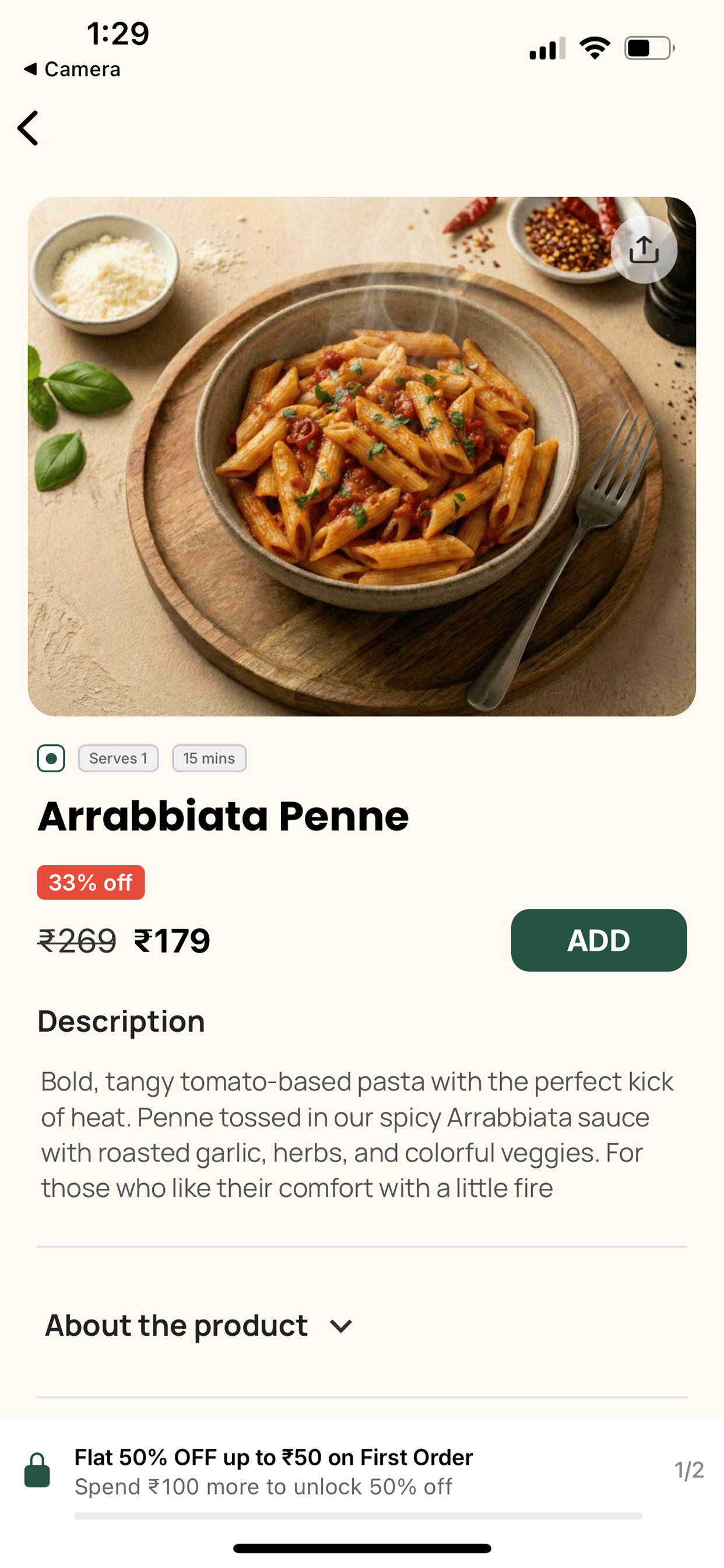 Cravoo: Cravings in mins screenshot 3