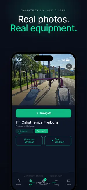 Calisthenics Park Finder screenshot 3
