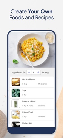 Aspire: Calorie Counter & Diet iPhone screenshot