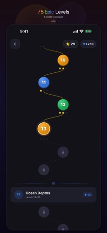 Iridis: Spectrum Puzzle Screenshot 3 of 4