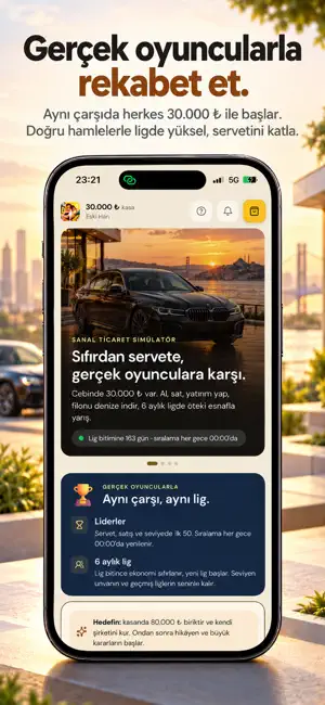 Sanal Ticaret Simülatörü screenshot 1