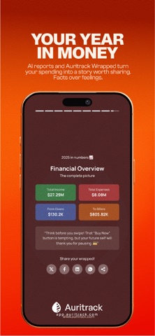 Auritrack: AI Expense Tracker Screenshot 6 of 6