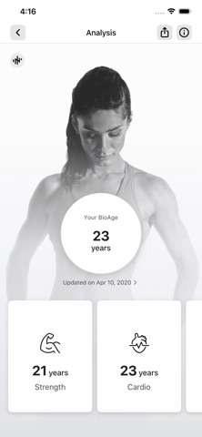 EGYM HFA iPhone screenshot