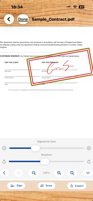 AnyDocSign Screenshot 5 of 6