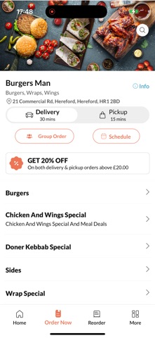 Burgers Man screenshot