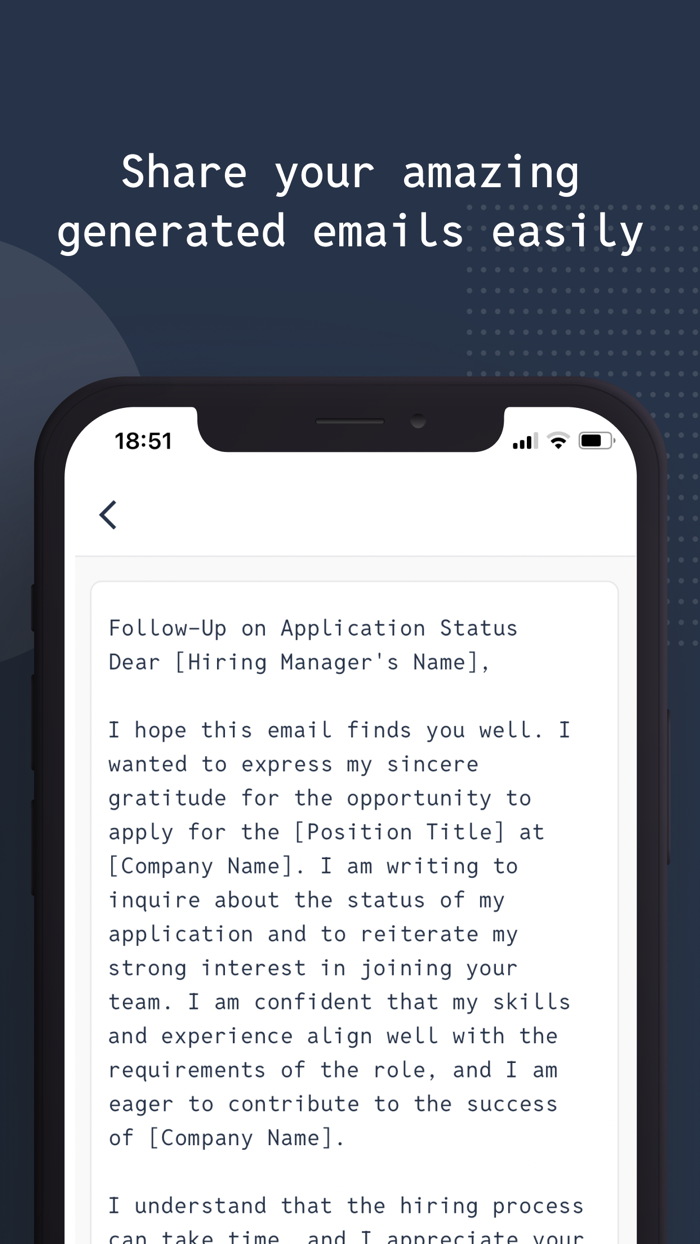 AI Email or Message - Writerby