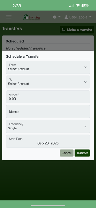 PBW Mobile Banking Screenshot 4 of 5