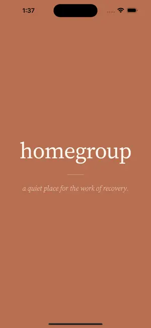 Homegroup screenshot 1