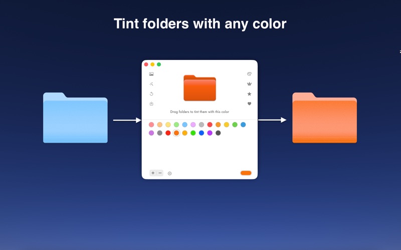 Screenshot #1 pour Color Folder - Custom Icons